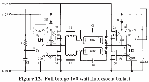 Ir2156s схема включения