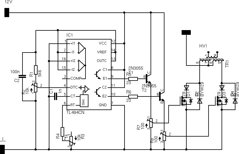 Nled 426 электрическая схема