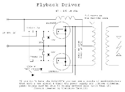 Zvs driver схема